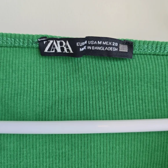 Zara Ruffle Sleeve Bodysuit - Picture 2 of 2